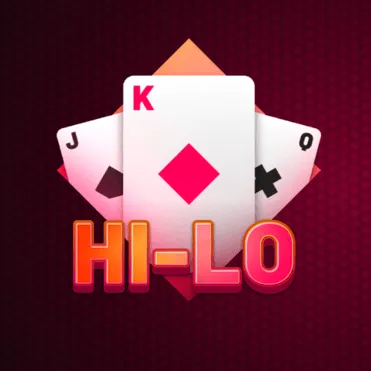 Hi Lo card mini-game